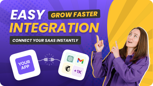 Build your own integration to join ApiX-Drive's ecosystem of 1000+ integrations